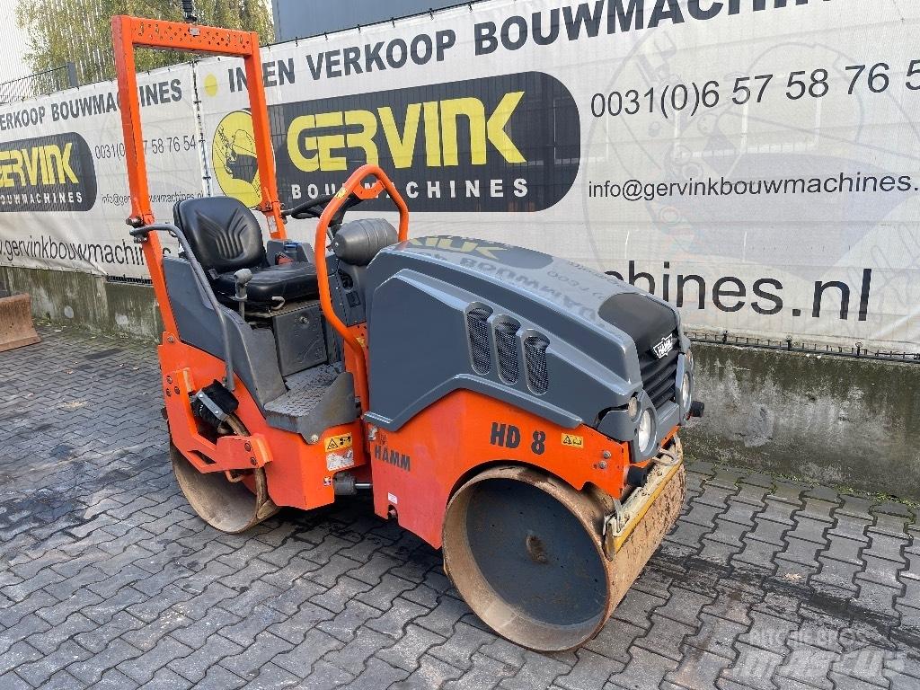 Hamm HD 8 VV Walce dwubębnowe