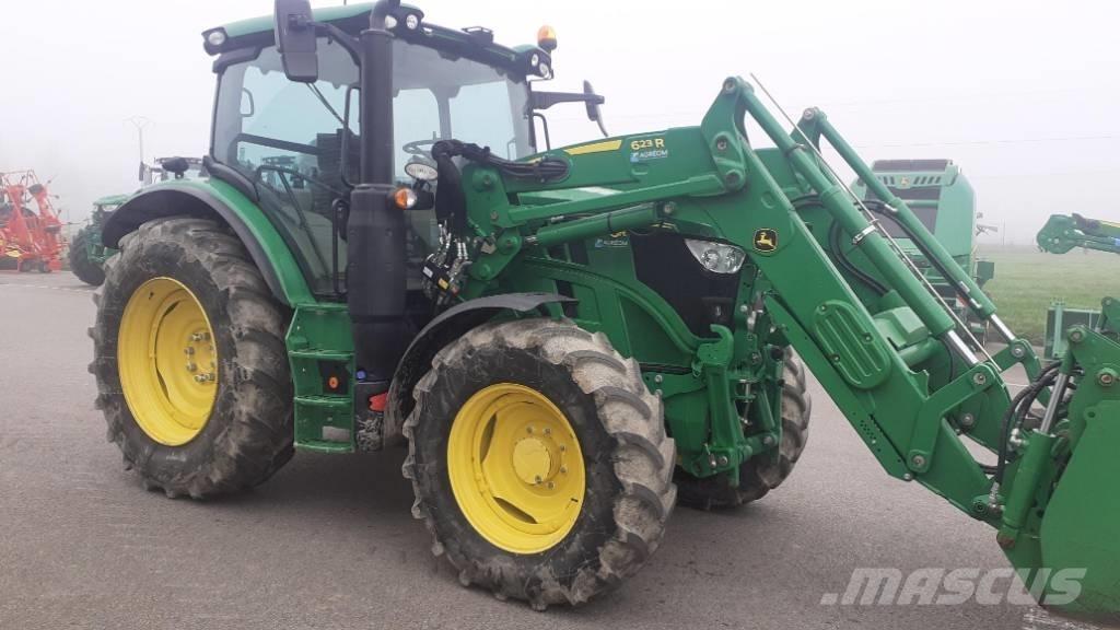 John Deere 6R120 Ciągniki rolnicze