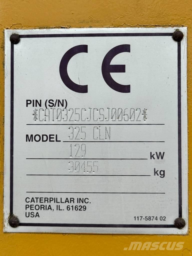 CAT 325CLN LR Koparki z długim ramieniem