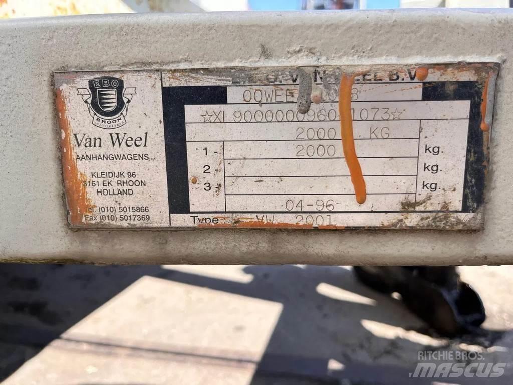 Van Weel VW 2001 Przyczepy ze skrzynią zamkniętą