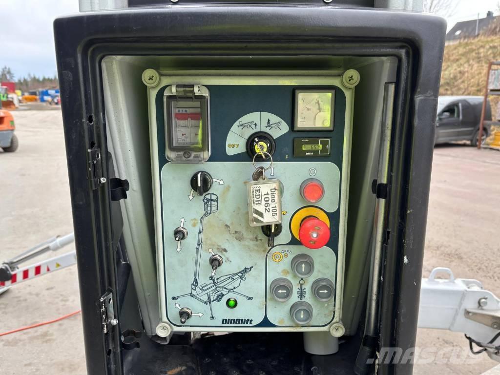 Dinolift 120 T Podnośniki na przyczepach