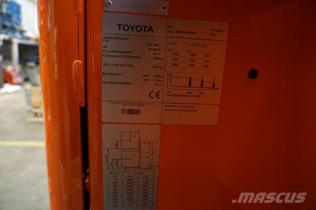 Toyota SSE160L Samojezdne maszyny do załadunku