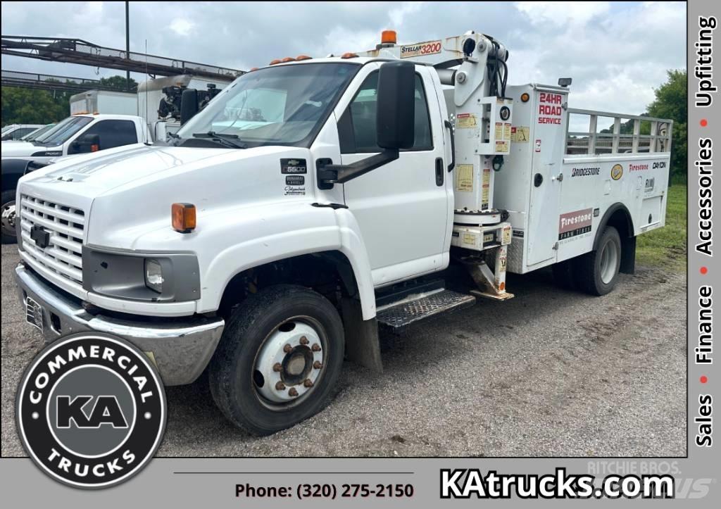 Chevrolet C5500 Żurawie gąsienicowe