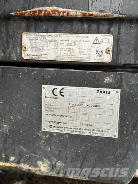 Hitachi ZX 350 LC-6 Koparki gąsienicowe