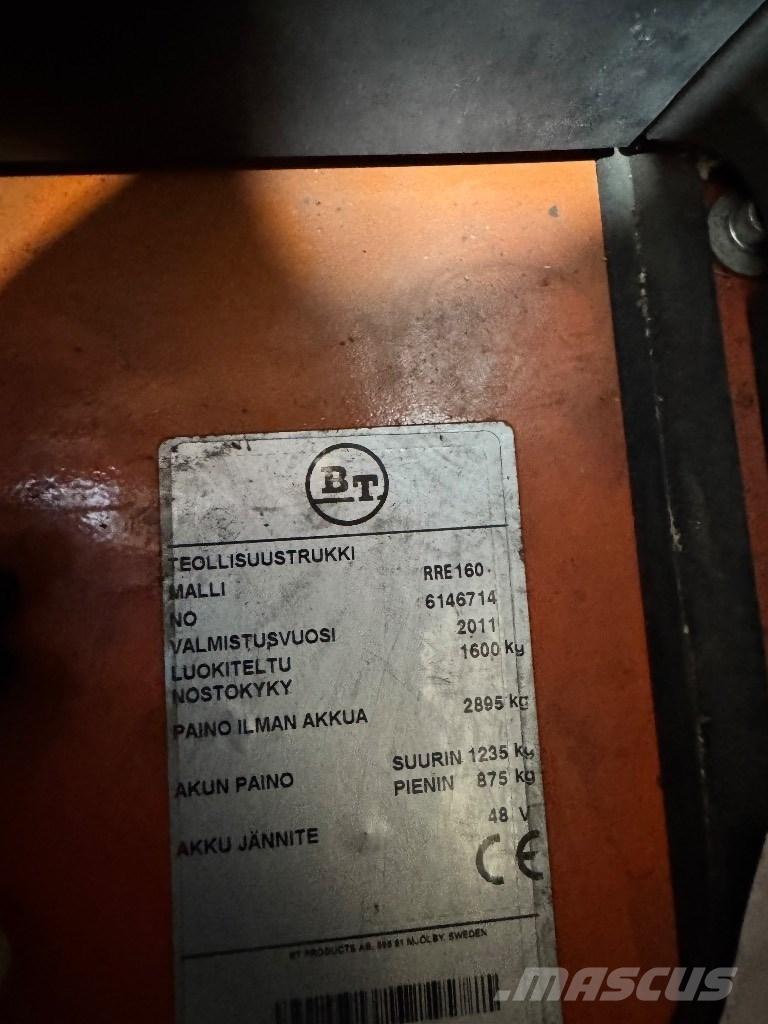 BT RR E 160 Wózki widłowe wysokiego składowania