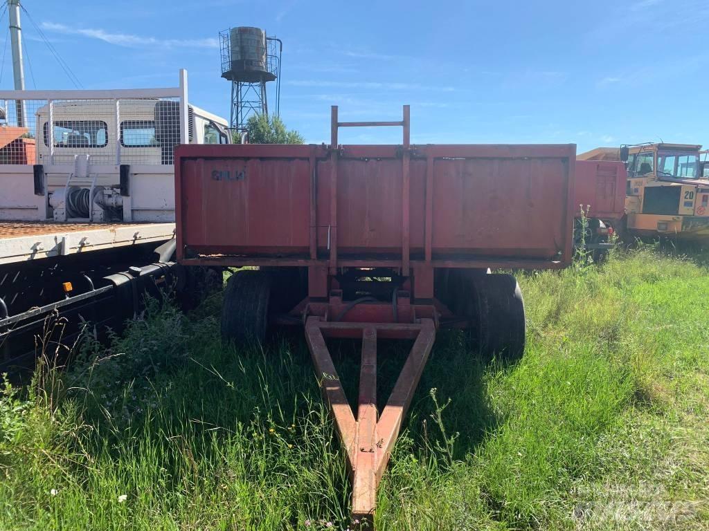 King 4 Axle Przyczepy ze skrzynią zamkniętą