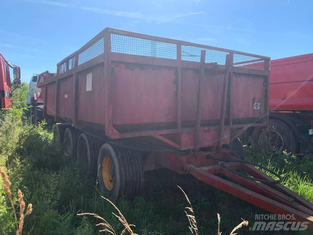 King 4 Axle Przyczepy ze skrzynią zamkniętą