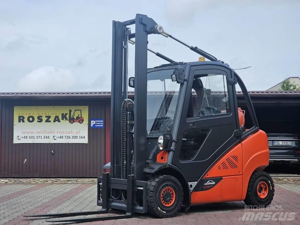 Linde H25T-02 Wózki LPG