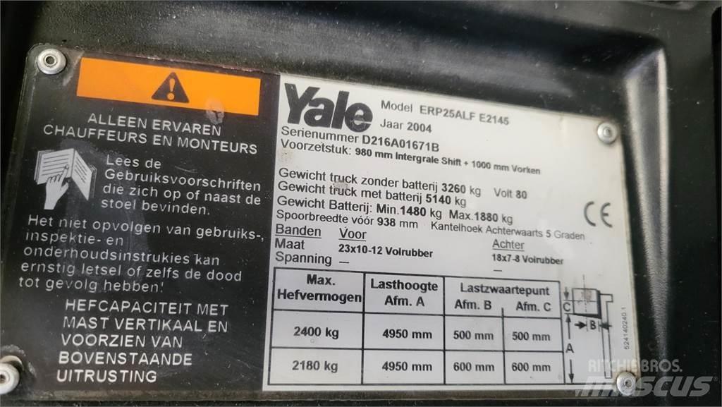 Yale ERP25ALF Wózki elektryczne