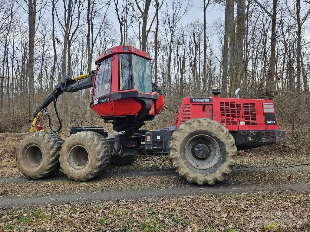 Komatsu 941 Harwestery