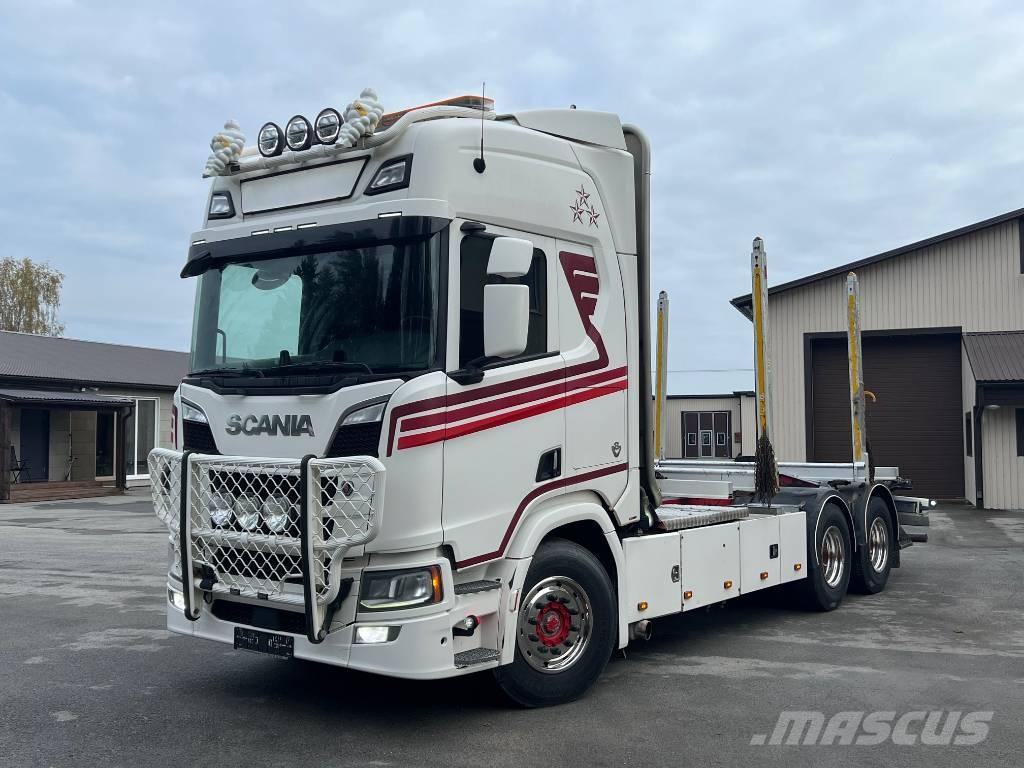 Scania R 730 B6X4NB Samochody do przewozu drewna