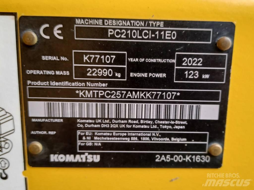Komatsu PC210LCi-11 Koparki gąsienicowe