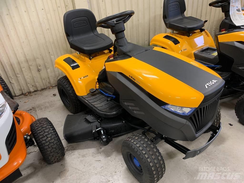 Stiga E-RIDE S500 Kosiarki mechaniczne z operatorem za maszyną