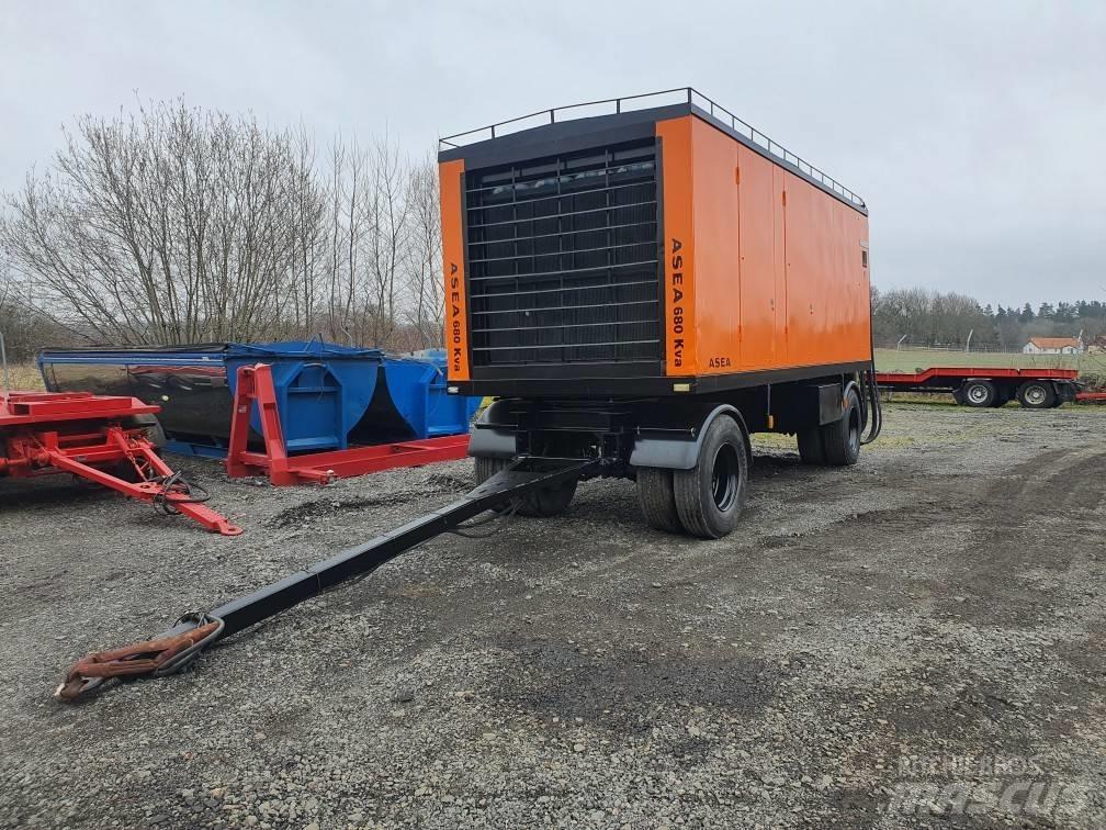  elverk 680kva Agregaty prądotwórcze Diesla