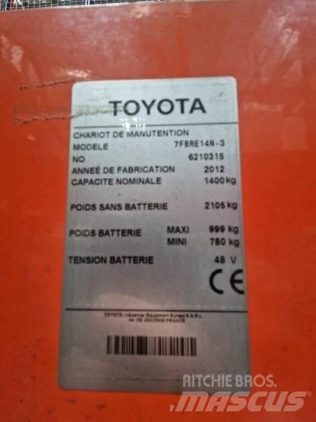Toyota 7FBRE14N Samojezdne maszyny do załadunku