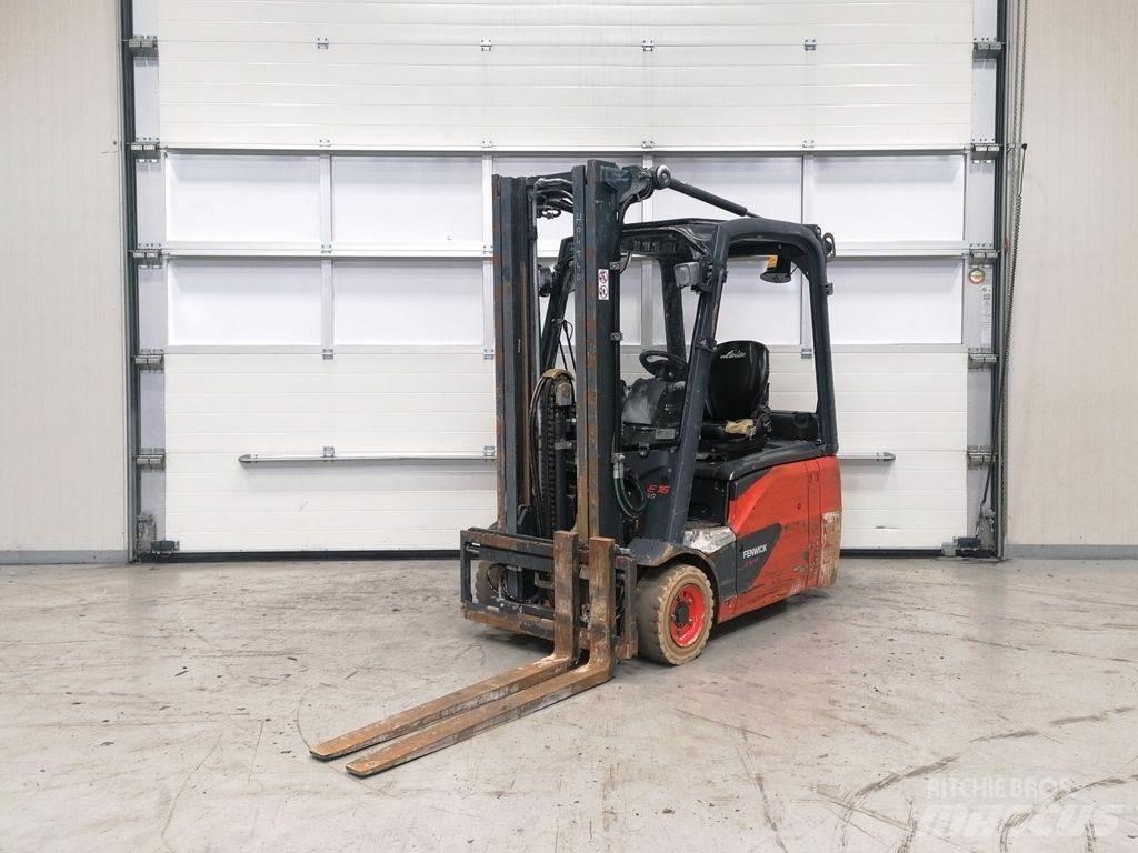Linde E16-02 Wózki elektryczne