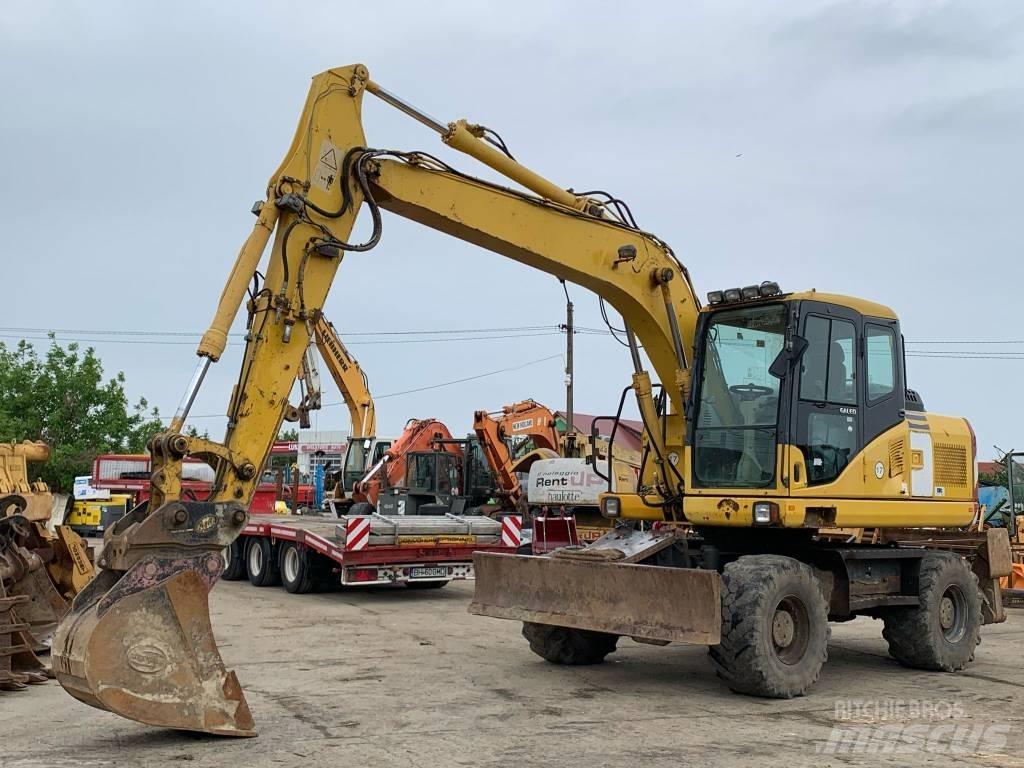Komatsu PW 140-7 Koparki kołowe