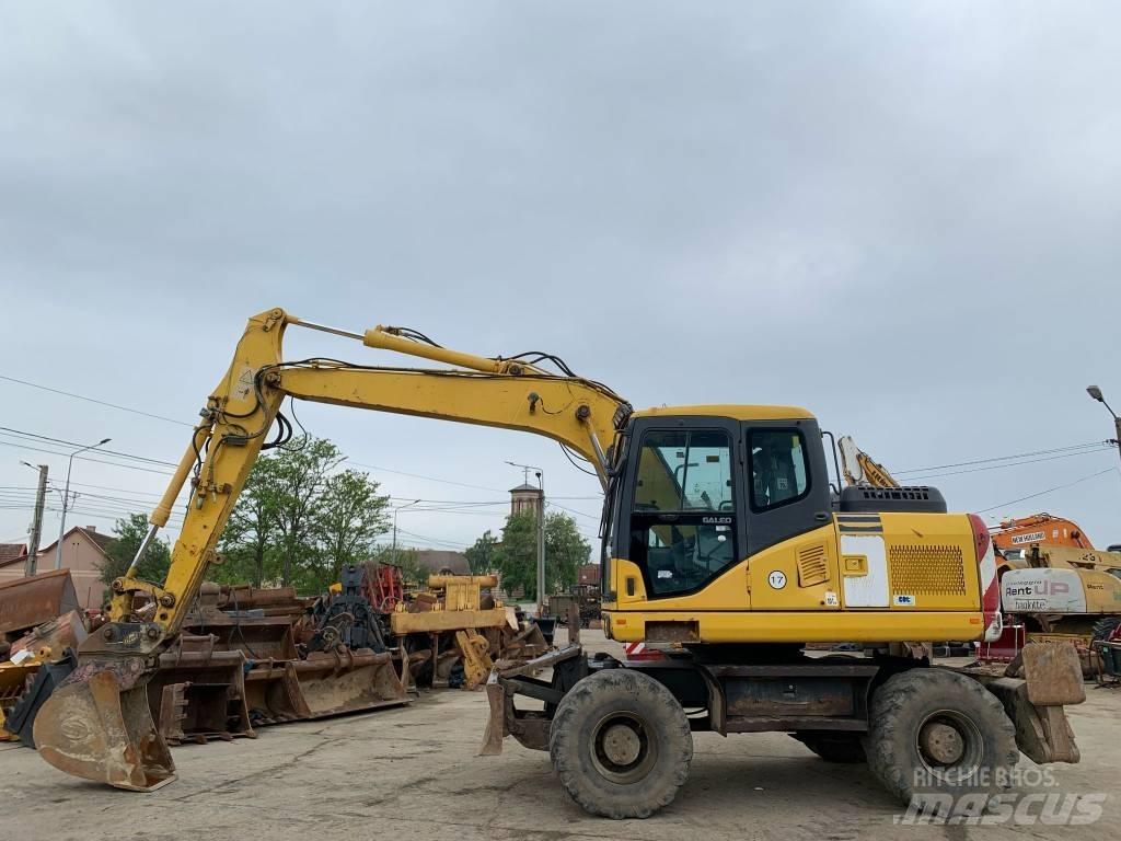 Komatsu PW 140-7 Koparki kołowe