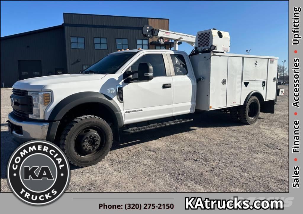Ford F 550 XL SD Żurawie gąsienicowe