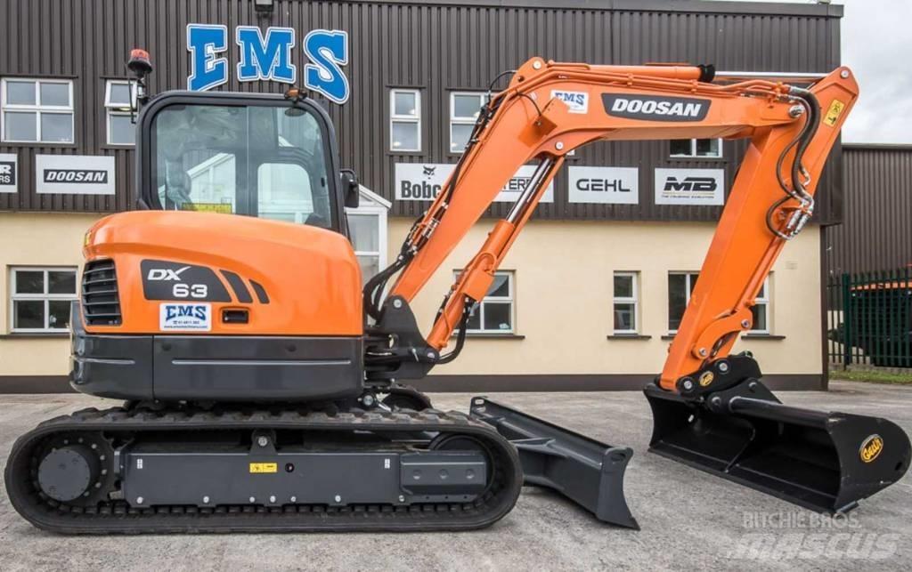 Doosan DX 63-3 Minikoparki