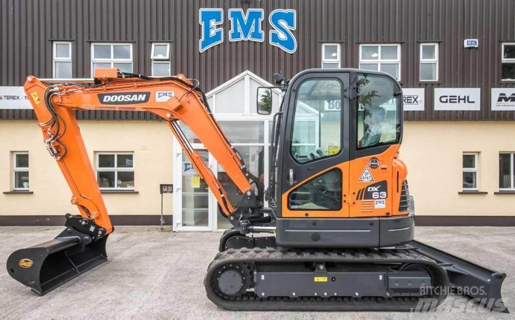 Doosan DX 63-3 Minikoparki
