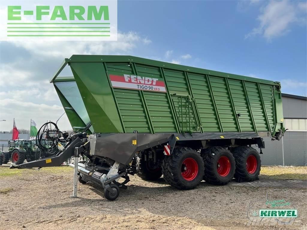 Fendt tigo 90 xr Inne naczepy