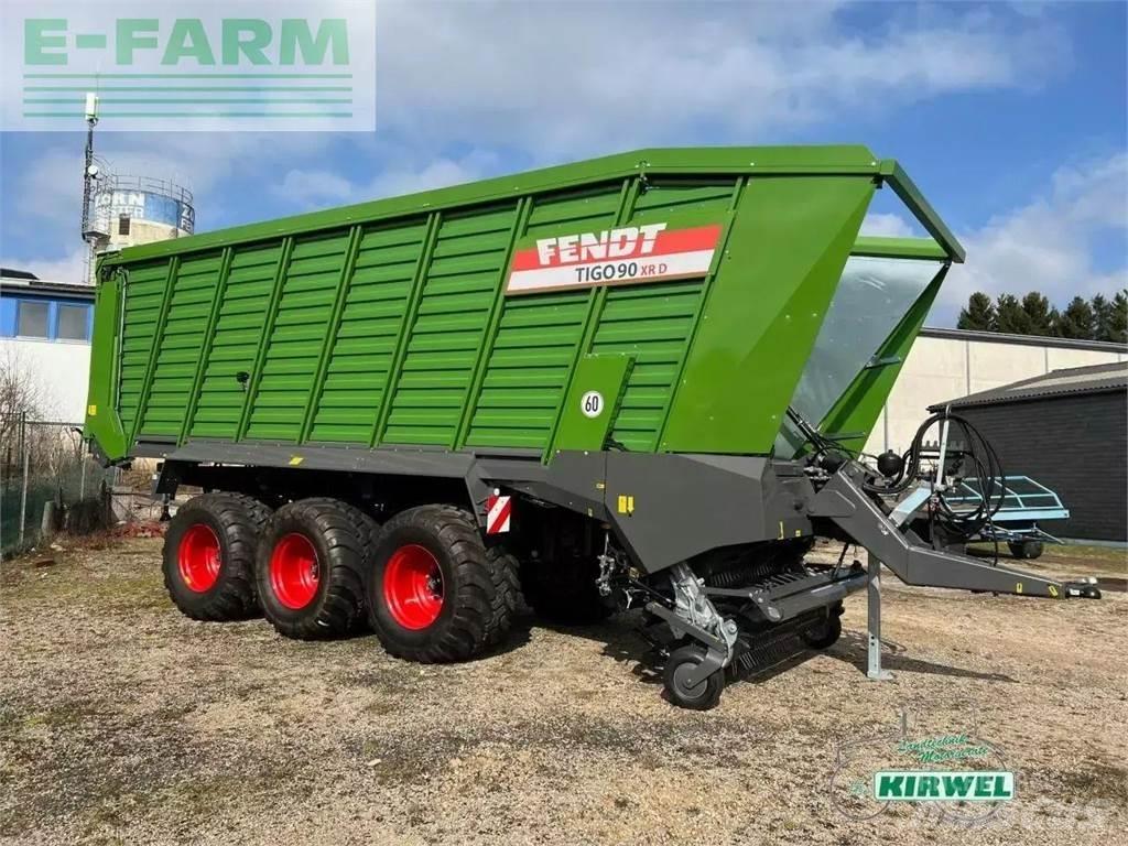 Fendt tigo 90 xr Inne naczepy