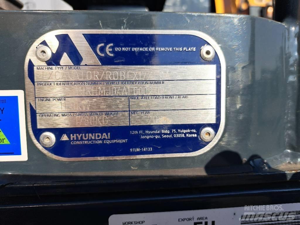 Hyundai R17Z-9AK Minikoparki