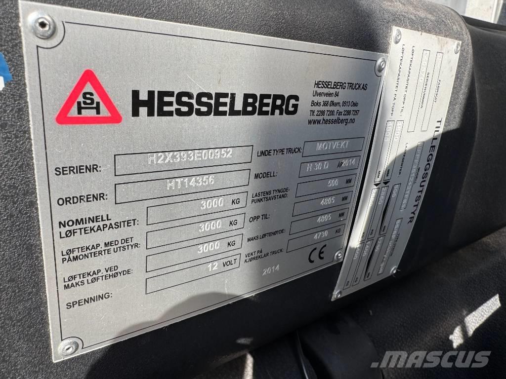 Linde H 30 D Wózki Diesla