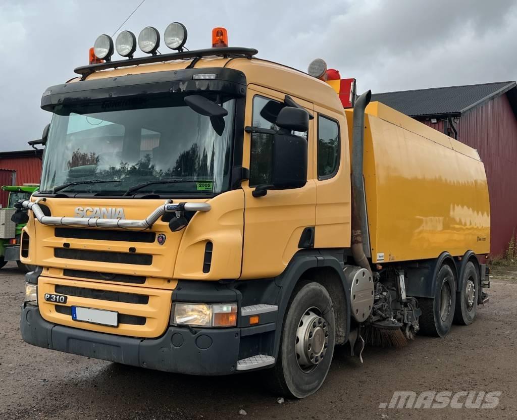 Scania P 310 Zamiatarki - Zgarniarki - Odśnieżarki