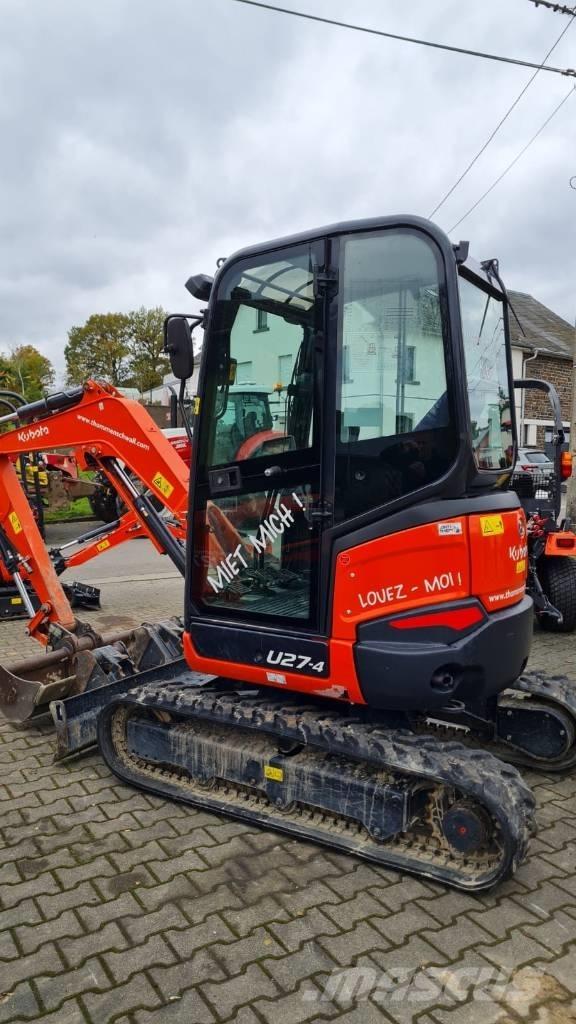 Kubota U 27-4 Minikoparki
