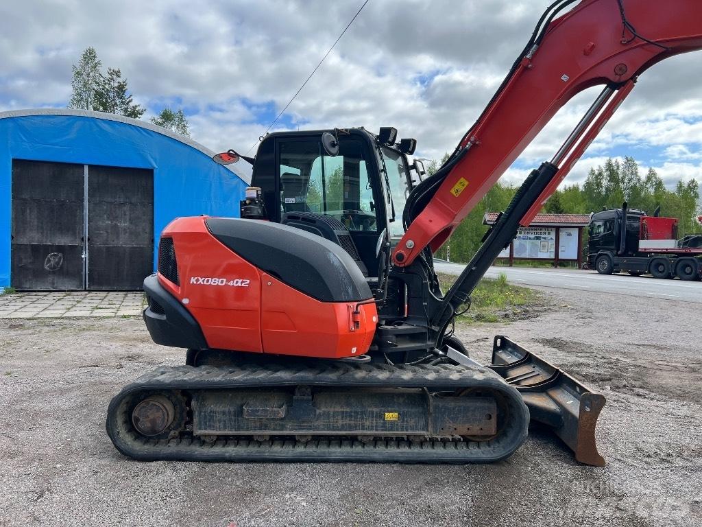 Kubota kx080-4a2 Midikoparki  7t - 12t