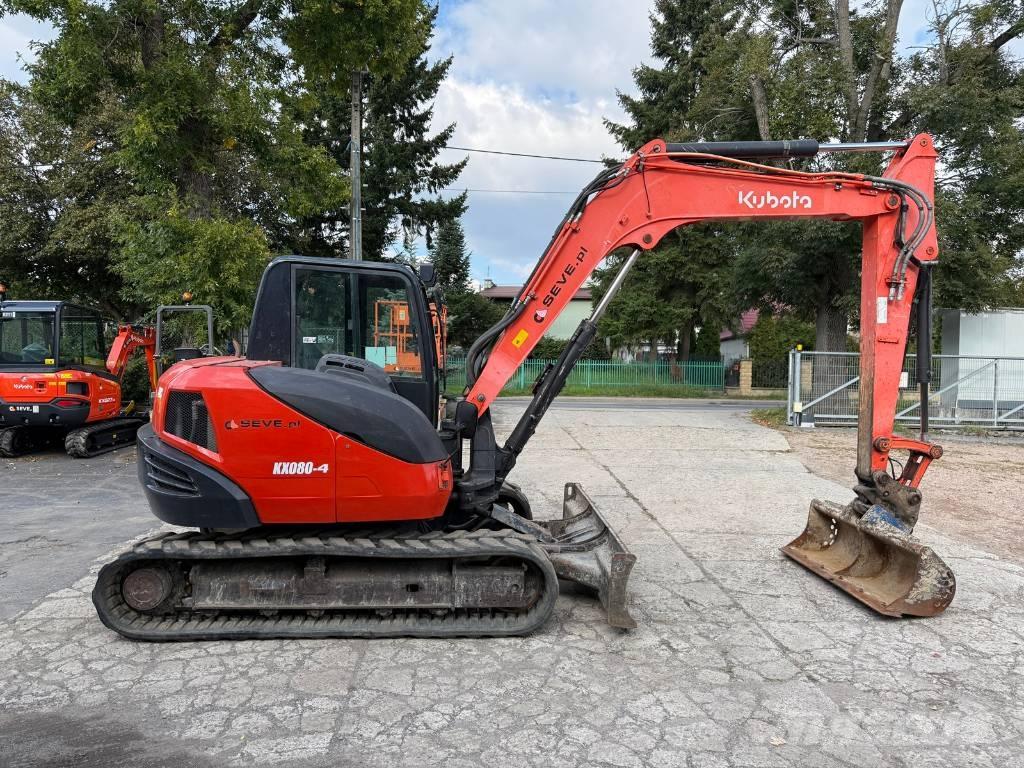 Kubota KX 080-4 Midikoparki  7t - 12t