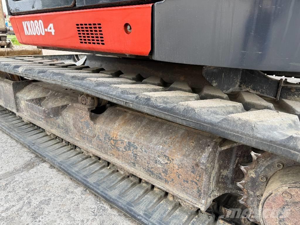 Kubota KX 080-4 Midikoparki  7t - 12t