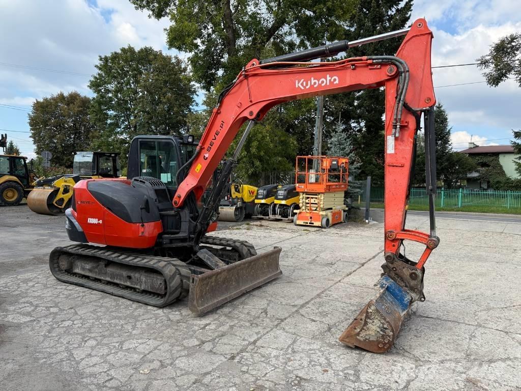 Kubota KX 080-4 Midikoparki  7t - 12t