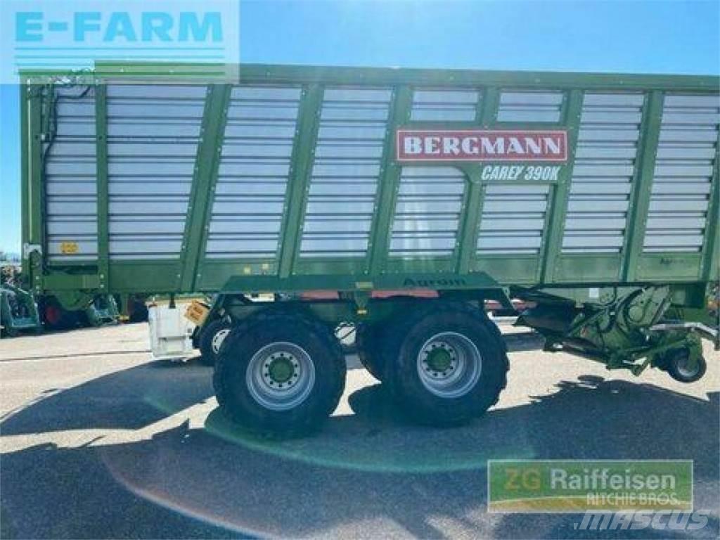 Bergmann carex390k Przyczepy zbożowe