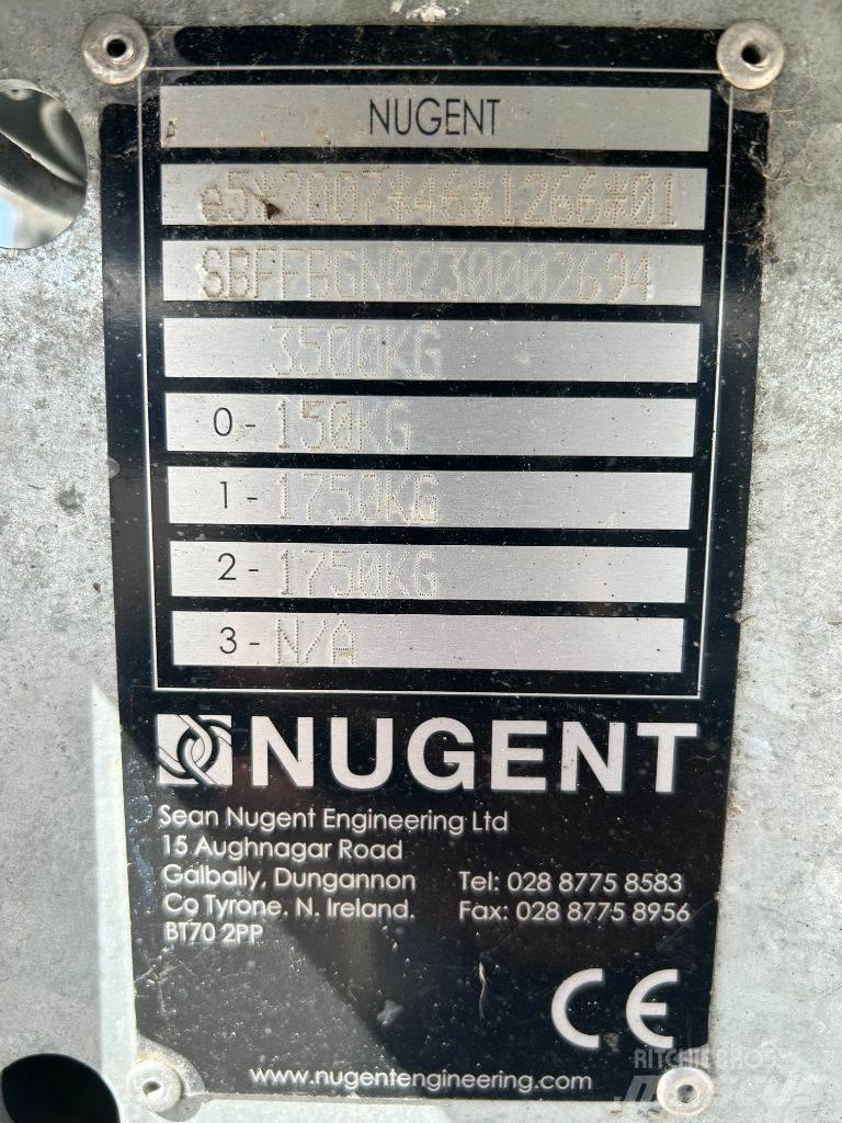 Nugent F4923H Platformy / Przyczepy z otwieranymi burtami