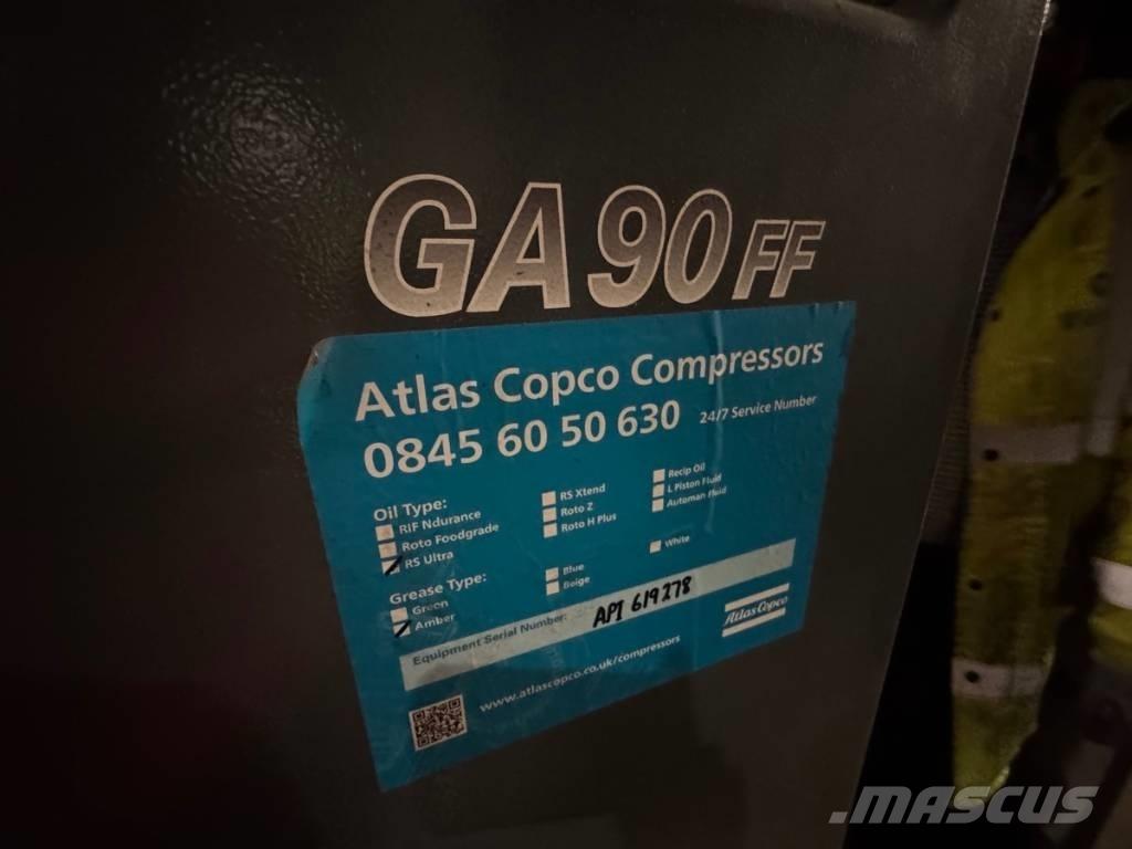 Atlas Copco GA90FF Maszyny budowlane - Inne