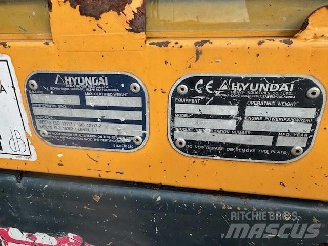 Hyundai Robex 27 Z-9 Minikoparki