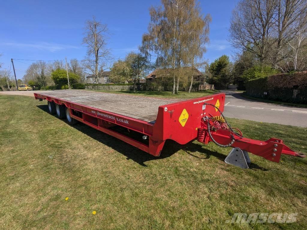 Tyrone 32FT FLATBED Platformy / Przyczepy z otwieranymi burtami