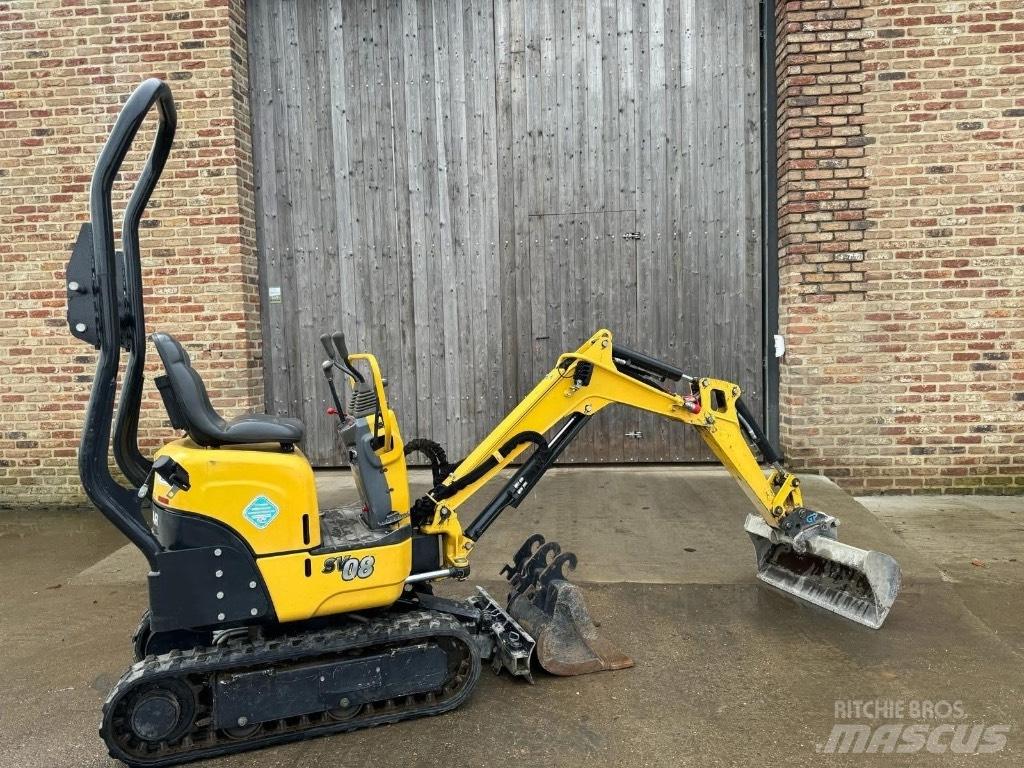 Yanmar SV 08 Minikoparki