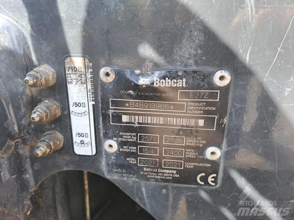 Bobcat E 27 Z Minikoparki