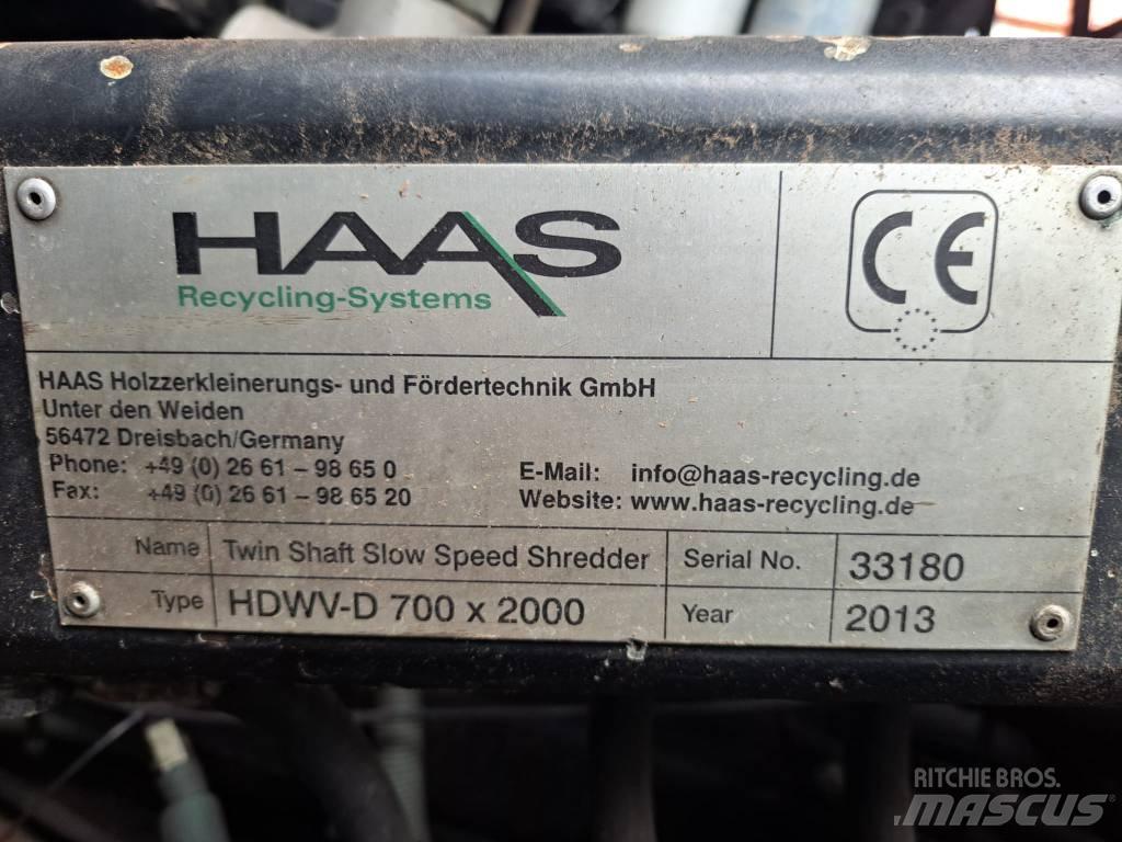 Haas Tyron 2000 Rozdrabniacze