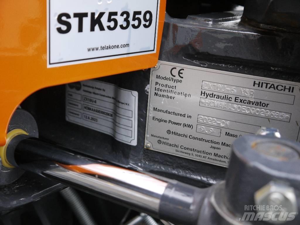Hitachi ZX 10 U-6 Minikoparki