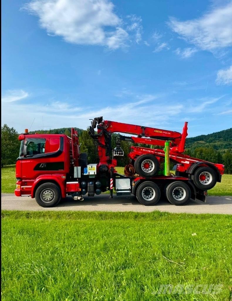 Scania R580 V8 6x4 Samochody do przewozu drewna