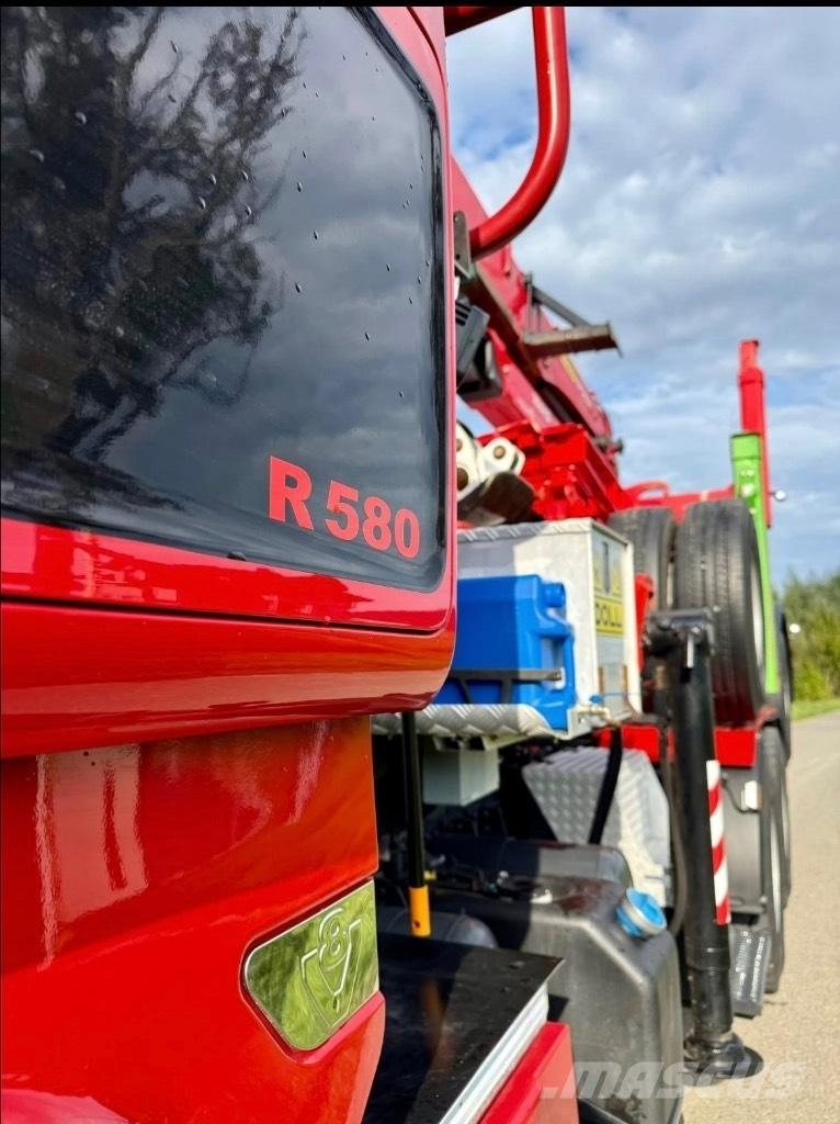 Scania R580 V8 6x4 Samochody do przewozu drewna