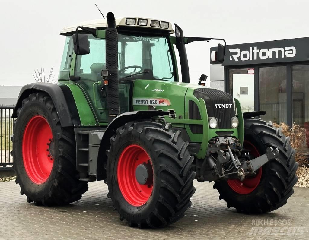 Fendt 820 Vario TMS Ciągniki rolnicze