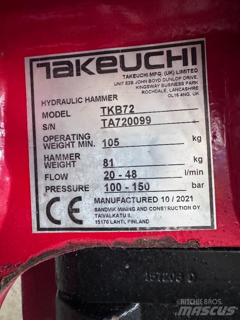 Takeuchi TB 219 Minikoparki