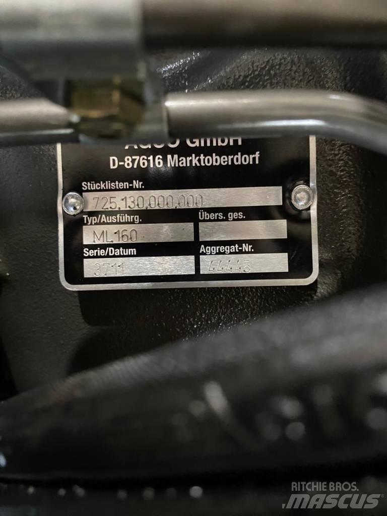 Fendt ML160 VARIO Przekładnie