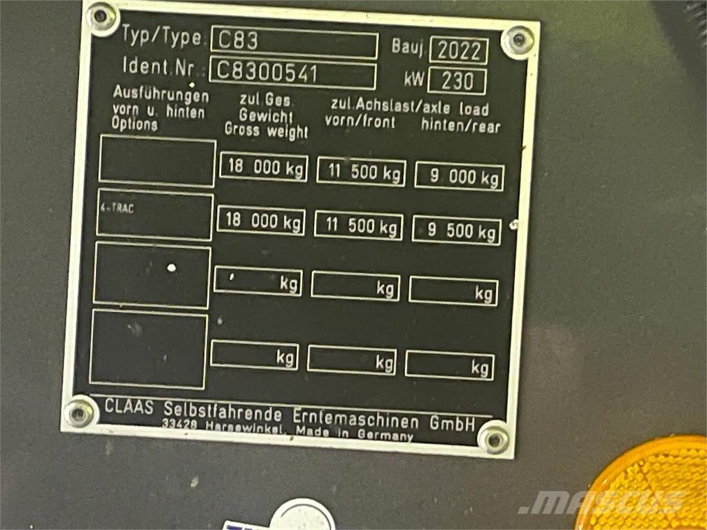 CLAAS Lexion 760 Kombajny zbożowe